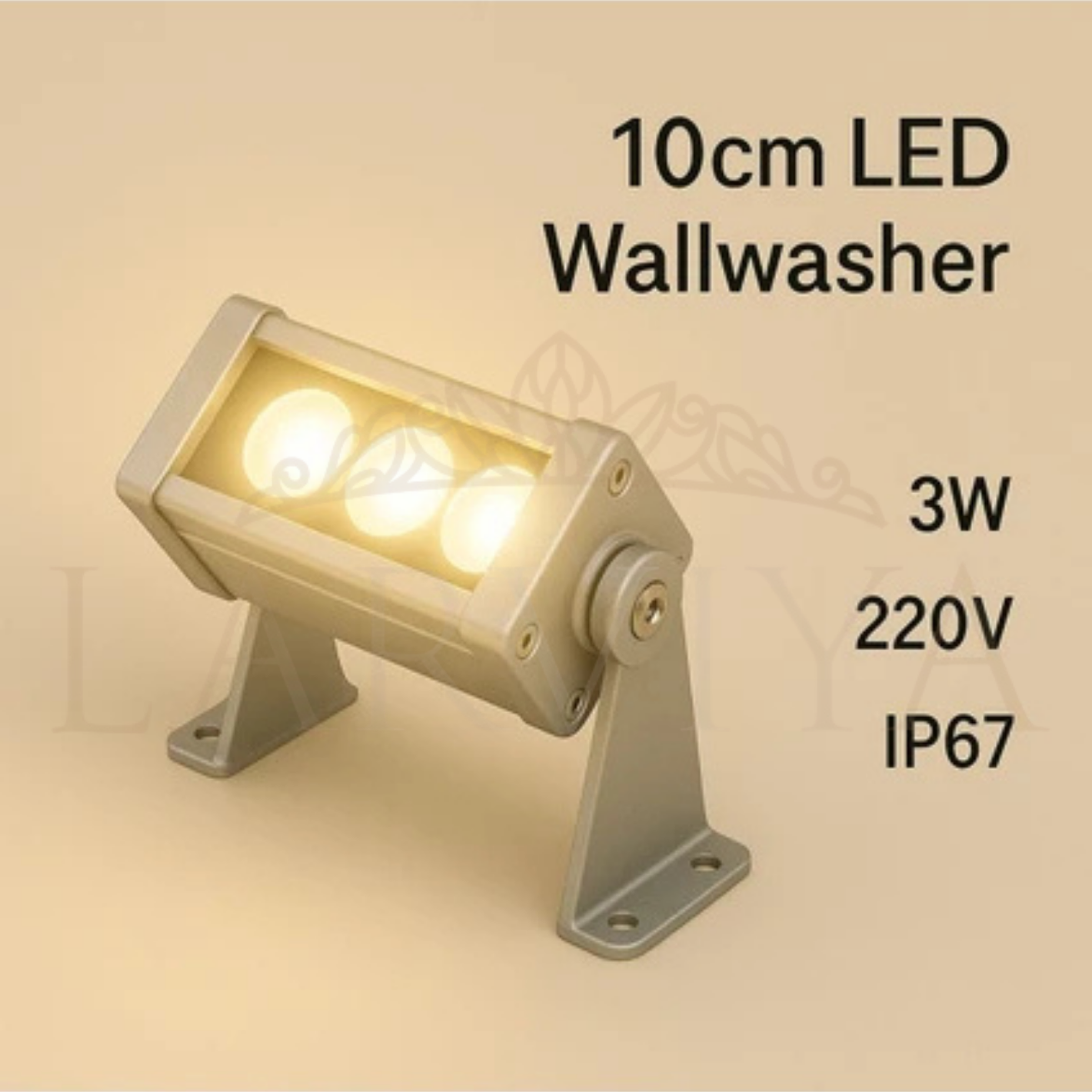 10CM 3W Wallwasher Günışığı
