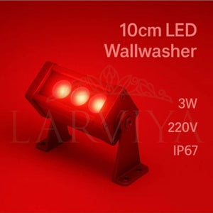 10CM 3W Wallwasher Kırmızı