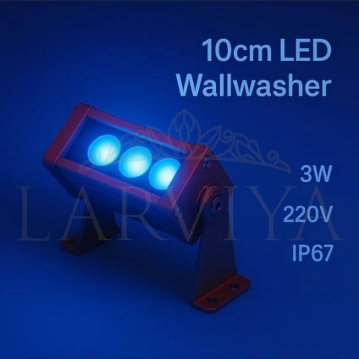 10CM 3W Wallwasher Mavi