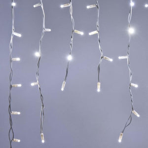 152 Ledli Saçak LED 100x80x60cm Beyaz (Flaşlı)