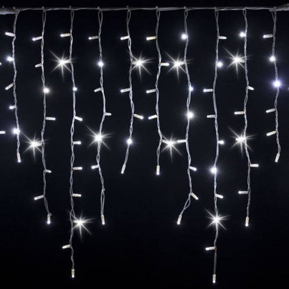 2 Metre 152 Ledli Saçak LED 100x80x60cm Beyaz (Flaşlı)