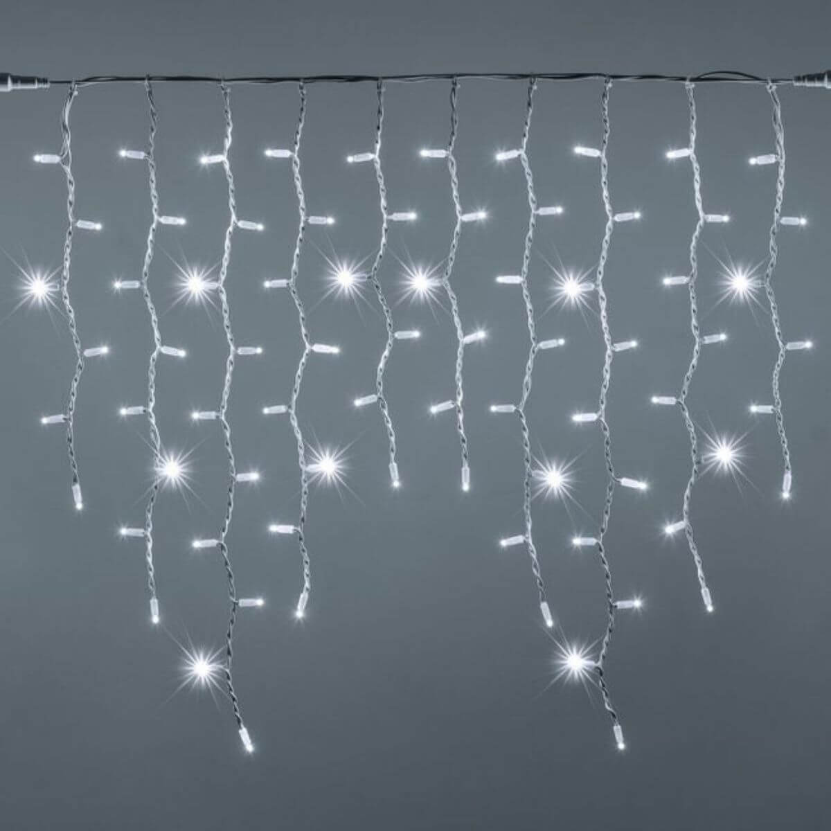 152 Ledli Saçak LED 100x80x60cm Beyaz (Flaşlı)