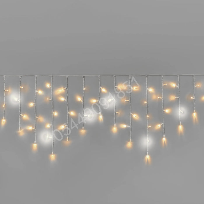 IP65 Dış Mekan Saçak LED Gün Işığı - Çakarlı (2x100/75/50)