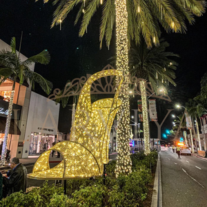 LED Topuklu Ayakkabı Dekorasyonu, 250cm