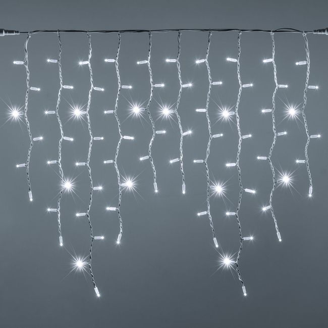 152 Ledli Saçak LED 100x80x60cm Beyaz (Flaşlı)