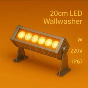 20CM 6W LED Wallwasher Amber