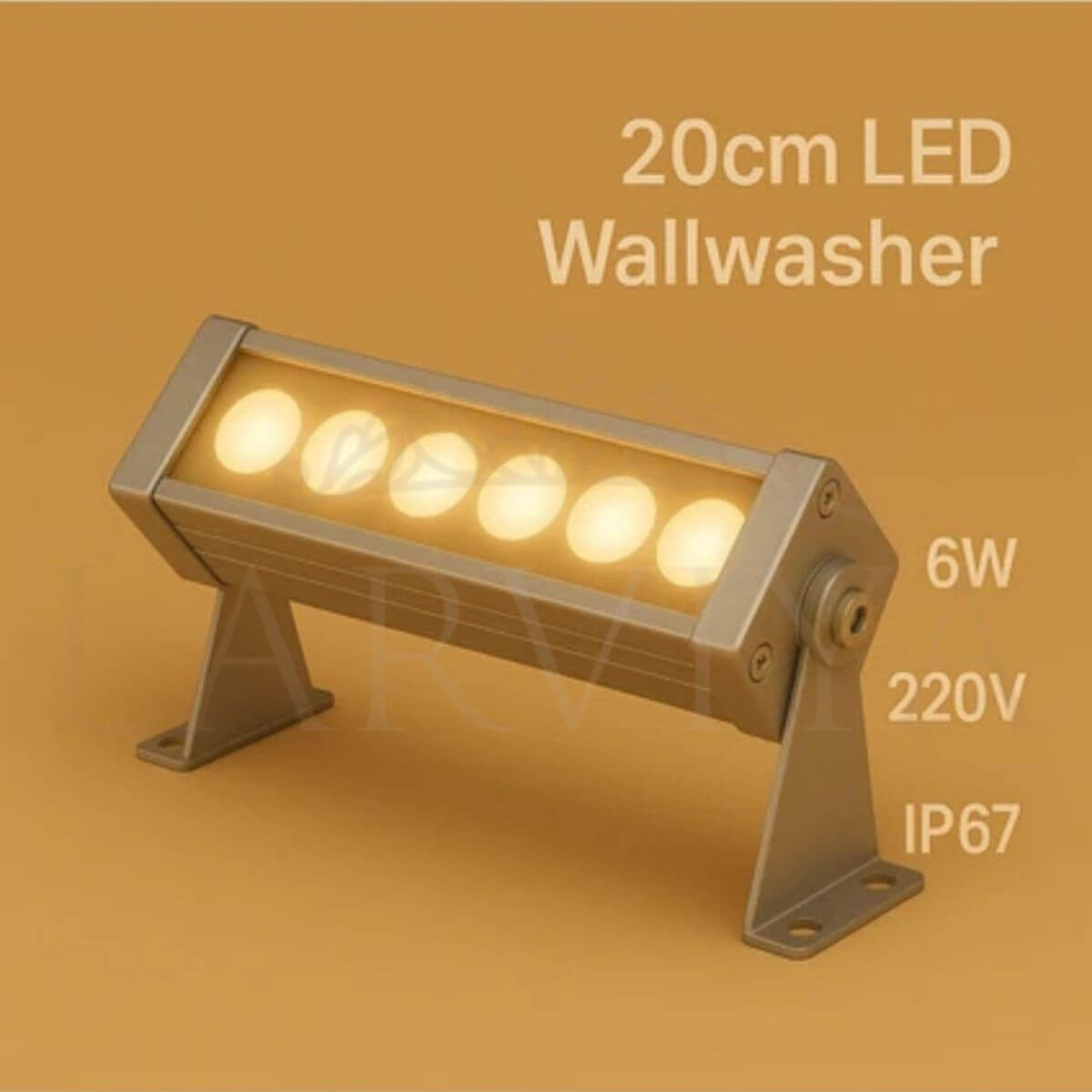20CM 6W LED Wallwasher Günışığı