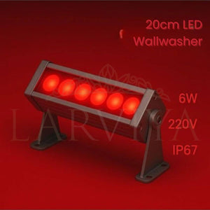 20CM 6W LED Wallwasher Kırmızı
