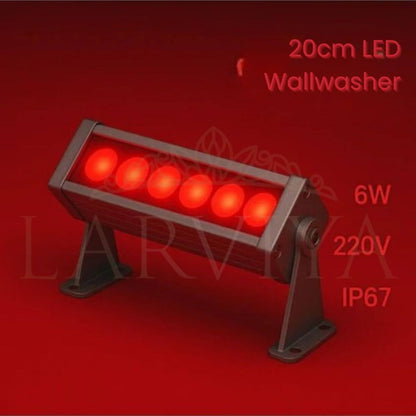 20CM 6W LED Wallwasher Kırmızı