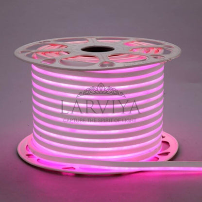 220V Neon LED Pembe