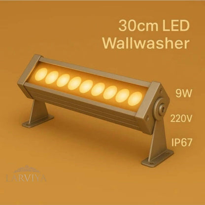 30CM 9W LED Wallwasher Amber