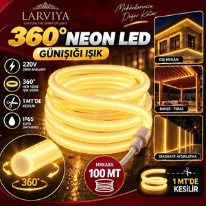 360° Neon LED – 220V Günışığı