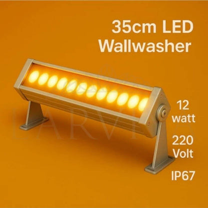 35CM 12W LED Wallwasher Amber