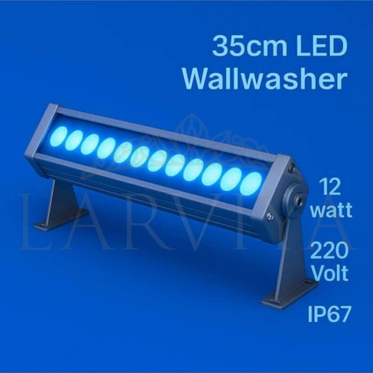 35CM 12W LED Wallwasher Mavi
