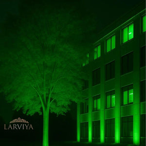 35CM 12W LED Wallwasher Yeşil