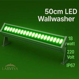 50CM 18W LED Wallwasher Yeşil