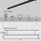 Linear LED Aydınlatma, 120cm, 40W