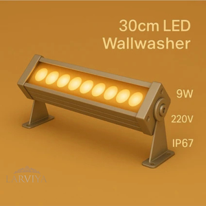 30CM 9W LED Wallwasher Amber