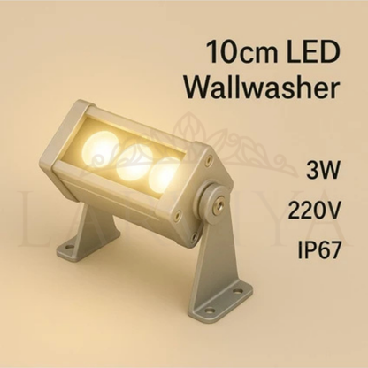 10CM 3W Wallwasher Günışığı