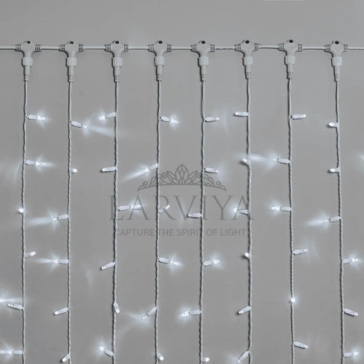 IP65 Dış Mekan Perde LED Beyaz (Çakarlı) 2x2