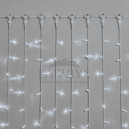 IP65 Dış Mekan Perde LED Beyaz (Çakarlı) 2x2