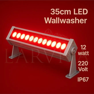 35CM 12W LED Wallwasher Kırmızı