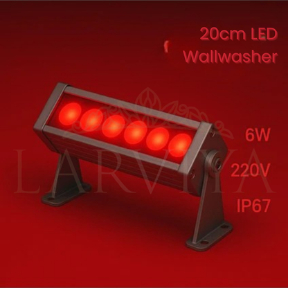 20CM 6W LED Wallwasher Kırmızı