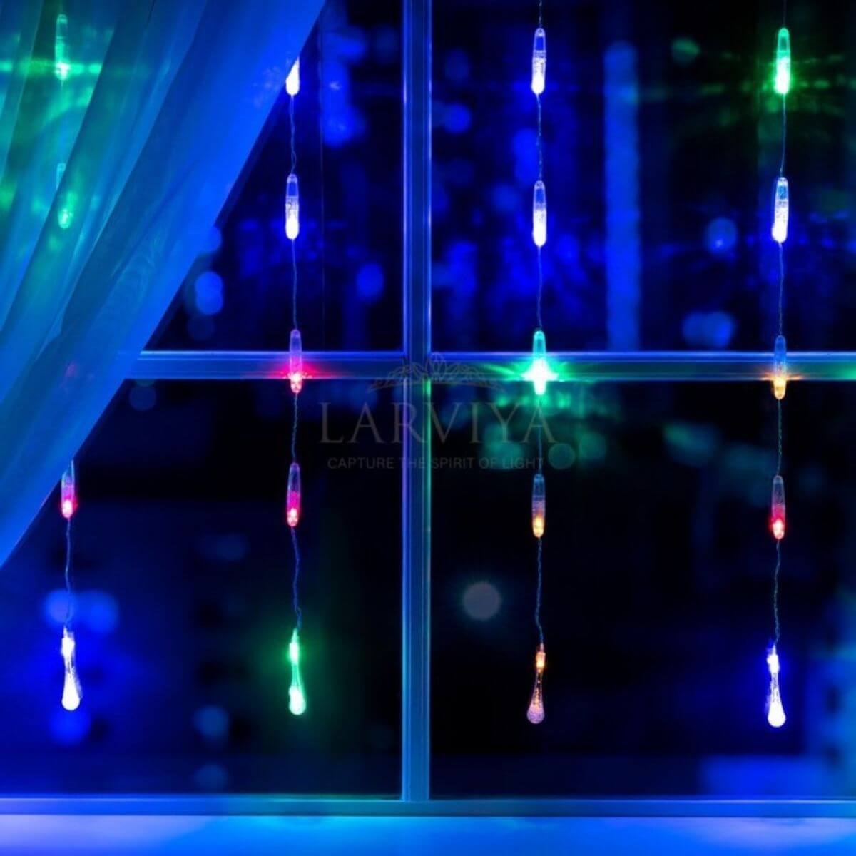 Damla + Yıldız Saçak LED RGB