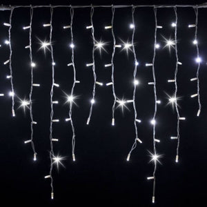 Dış Mekan Saçak LED 93 Ledli Beyaz (Sabit) (70x50x30cm)