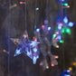 Kar Tanesi +Yıldız Saçak LED RGB