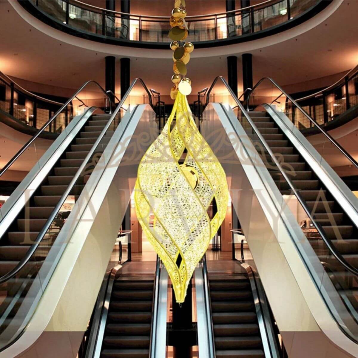 LED Spiral Dekorasyonu, 260cm