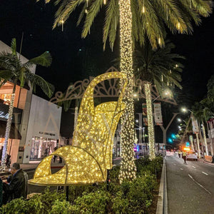 LED Topuklu Ayakkabı Dekorasyonu, 250cm