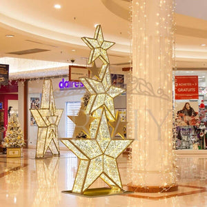 LED Yıldız Dekorasyonu, 350cm