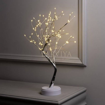 Söğüt Ağacı Masa Dekoru Gün Işığı Ledli