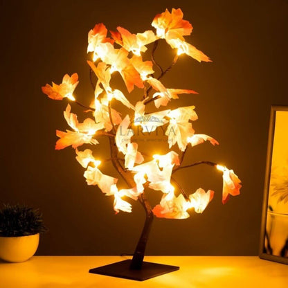 Sonbahar Ağacı Masa Dekoru Ledli