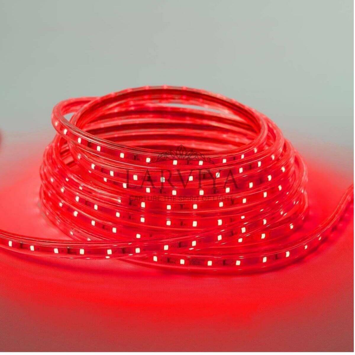 Tek Sıra Hortum Şerit LED Kırmızı