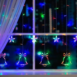 Zil + Yıldız Saçak LED RGB