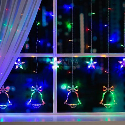 Zil + Yıldız Saçak LED RGB